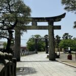 小城公園からの岡山神社