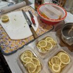 初めてレモンのはちみつ漬けをやってみた